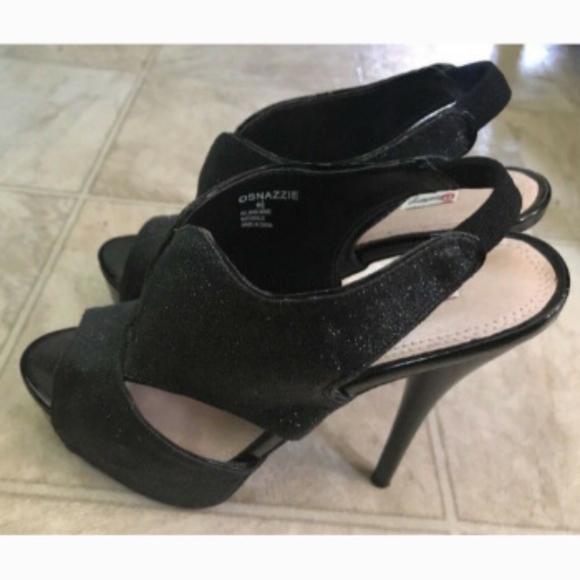 Olsenboye Osnazzie black Stiletto Heels Size 6.5 - Picture 2 of 6